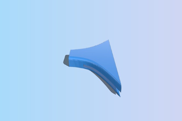 Filament guide (bq Hephestos 2) | 3d print model