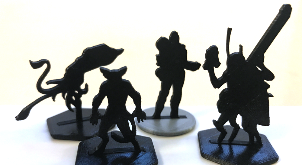 Scifi Silhouette Minis (Pod Morphs)
