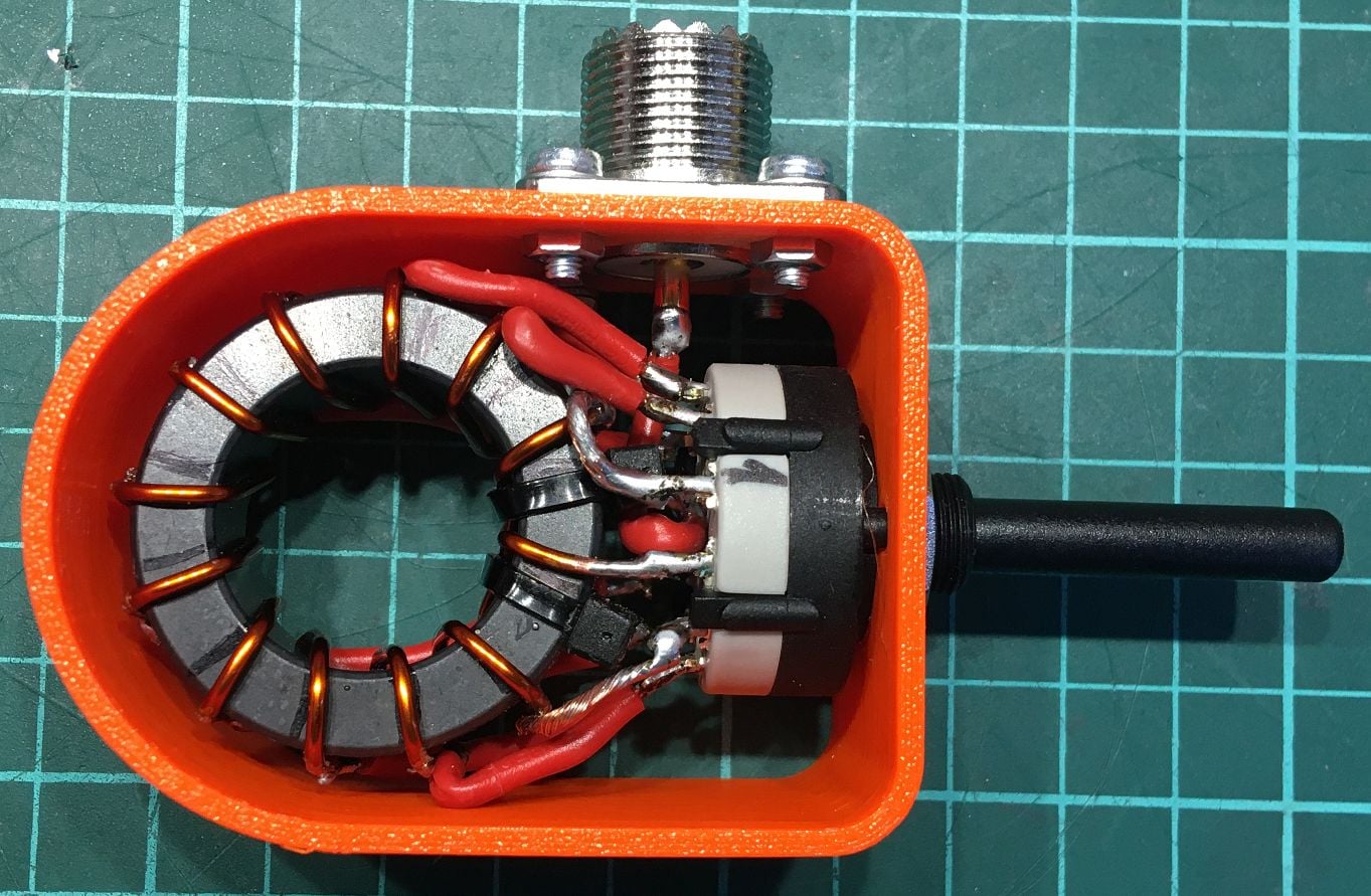 Magnetic Loop antenna modular coupler
