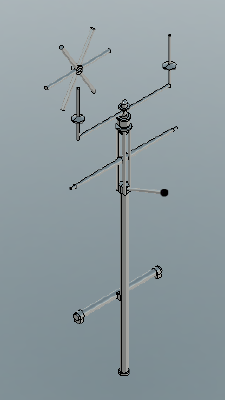 Radio Mast | 3d print model
