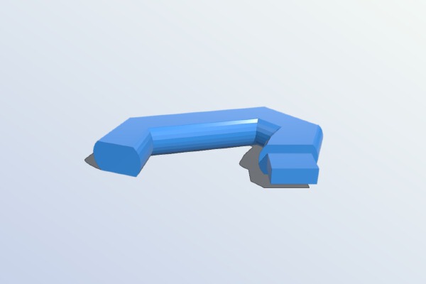 manico moka caffe 3 tazze | 3d print model