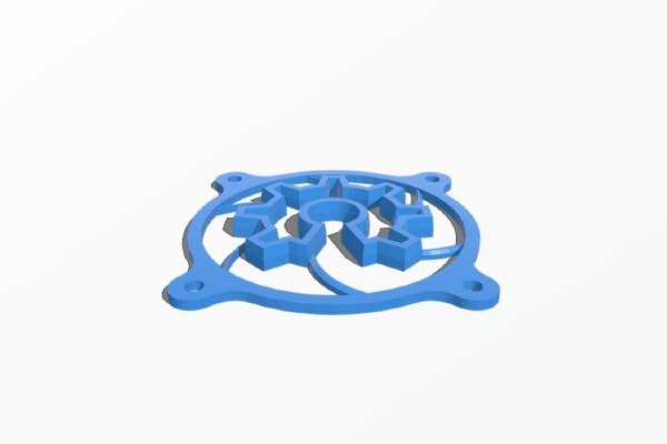  Open Hardware 60mm Fan Cover | 3d print model