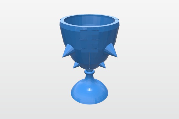 Blood Bowl trophy v2 | 3d print model