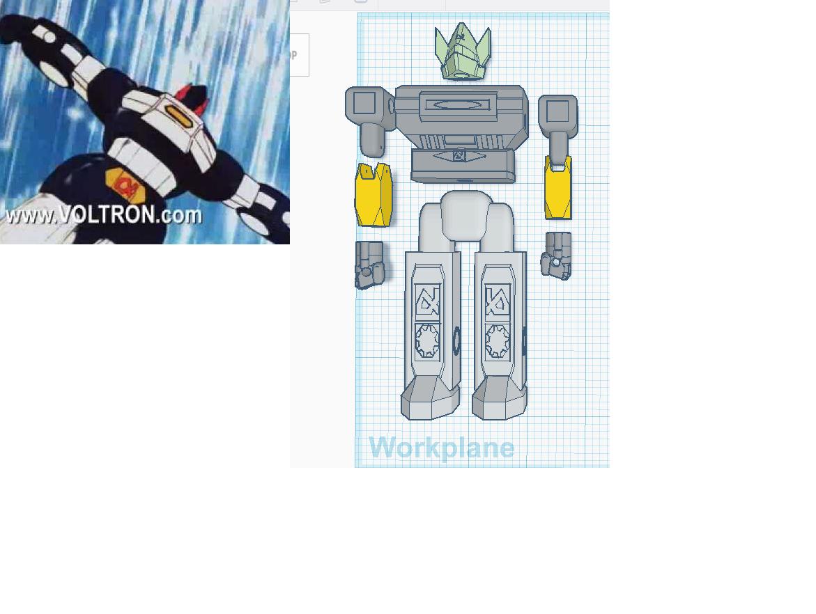 Voltron 2 Gladiator Albegas Alpha