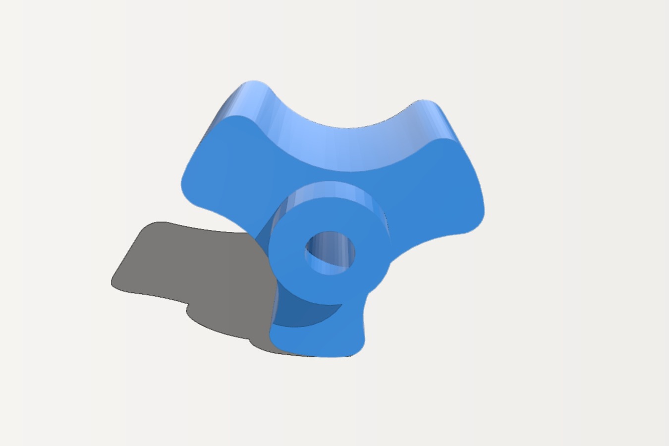 nut knob M6