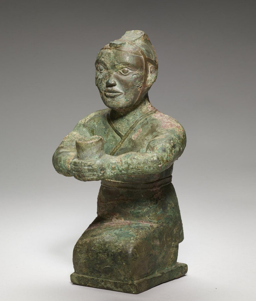 4th C BCE Kneeling Figure