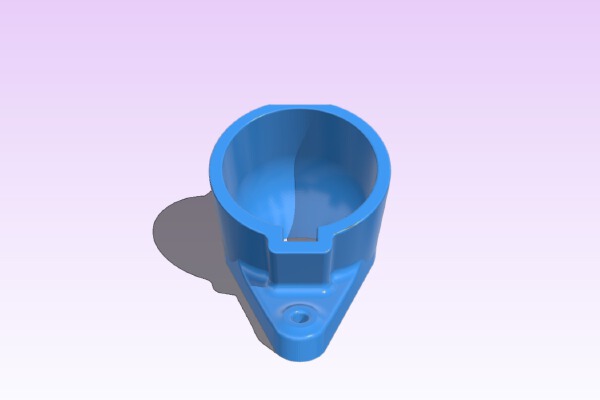Wall Dock for J1772 EV Charge Cable | 3d print model