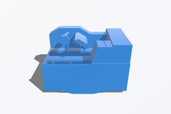 Robot DeLaval  siku de traite milk robot cow | 3d print model