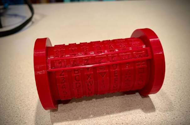Gravity Falls Cipher Decoder | 3d print model