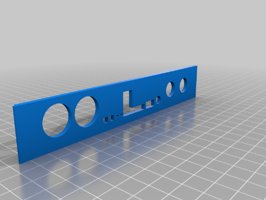 Axoloti Enclosure with 15 pot positions | 3d print model