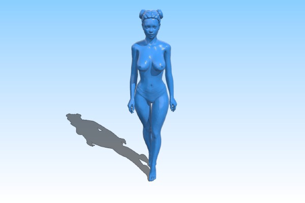 girl hd | 3d print model