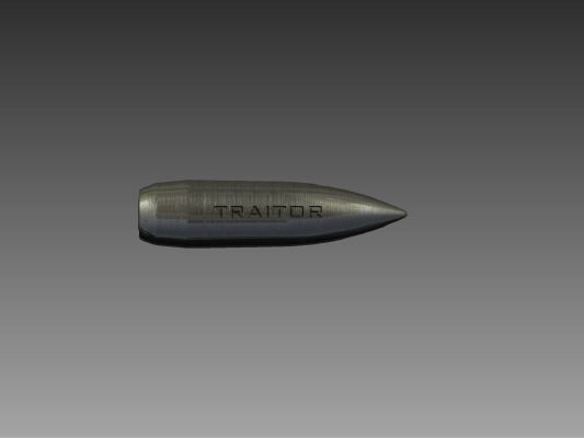 Halo 5 (Traitor) Sniper Rifle Bullet | 3d print model
