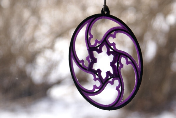Gothic Window Decoration | 3d print model