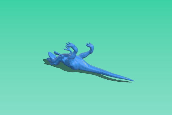 Allosaurus – dinosaur | 3d print model