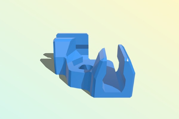 corner foot for makerbot and other laser cut boxes. | 3d print model