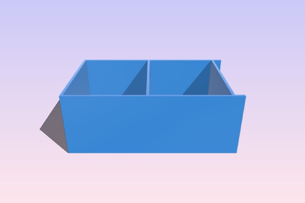 Tiny Bookcase | 3d print model