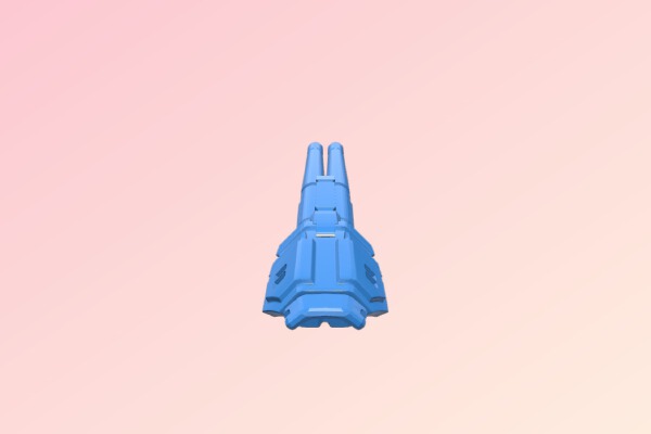 FightTech - Mecha Salvage - Rock Hippo Top Turret Replacement | 3d print model
