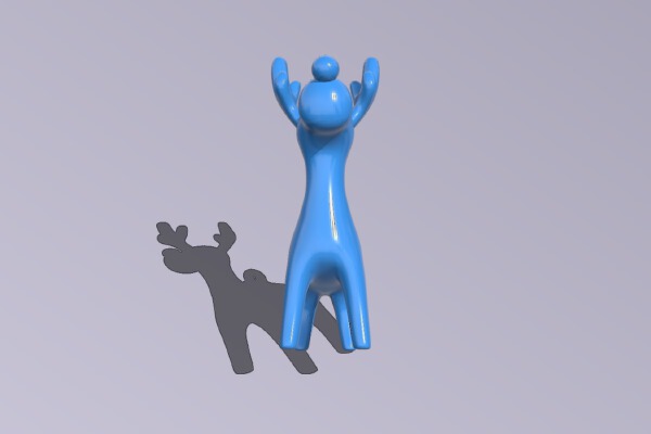 Rudolf Reindeer | 3d print model