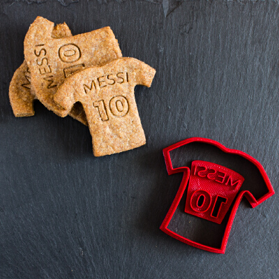 World Cup T-Shirt Cookie Cutters - 9 players! | 3d print model