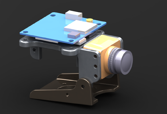 Pan Tilt RunCam Split 2 | 3d print model
