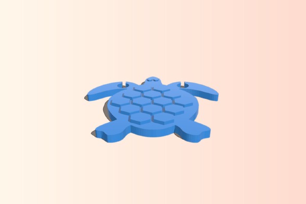 Sea Turtle Headphone Wrapper | 3d print model