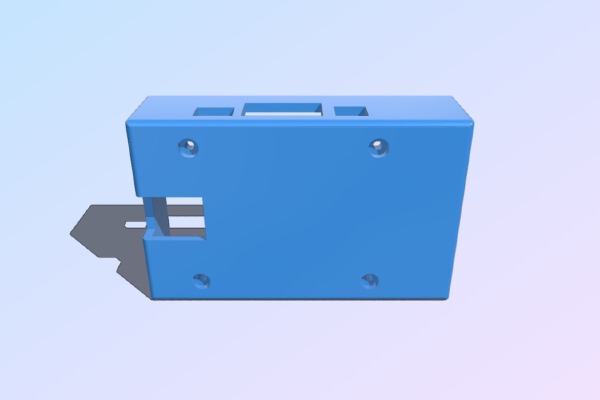 Raspberry 3 B+ Hyperpixel 4 Case | 3d print model