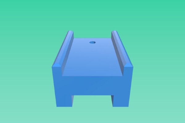 Removable tool holder for the UP printers | 3d print model