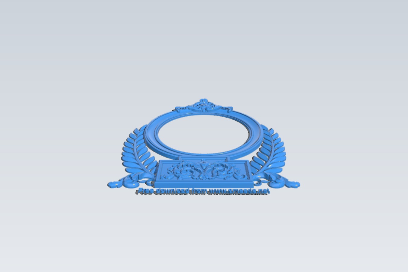 Mirror frame pattern
