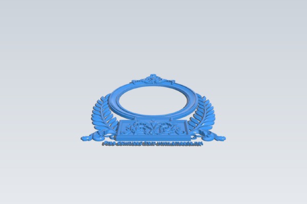 Mirror frame pattern | 3d print model