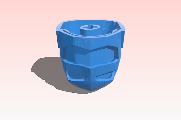 Bat Armor Keycap | 3d print model