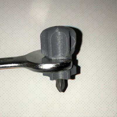 1_4" Hexagonal Bits Handle Tool | 3d print model