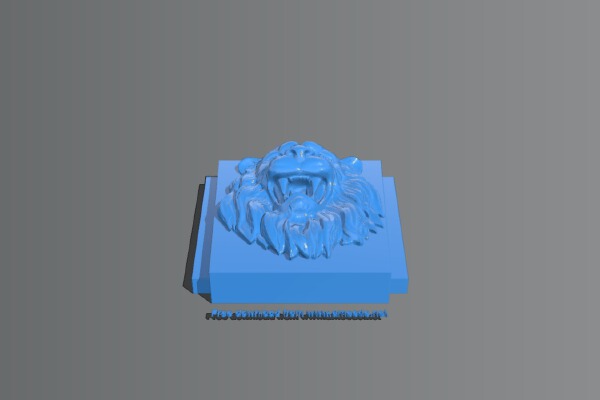 Lion head | 3d print model