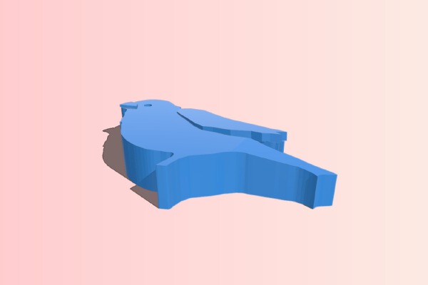 Canary bird | 3d print model