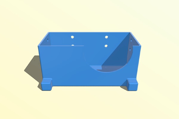 MW NES-350-12 POWER SUPPLY COVER | 3d print model