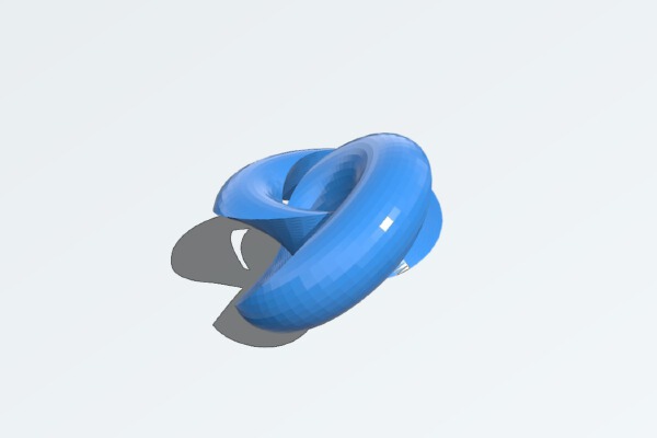 Mobius Doughnut | 3d print model