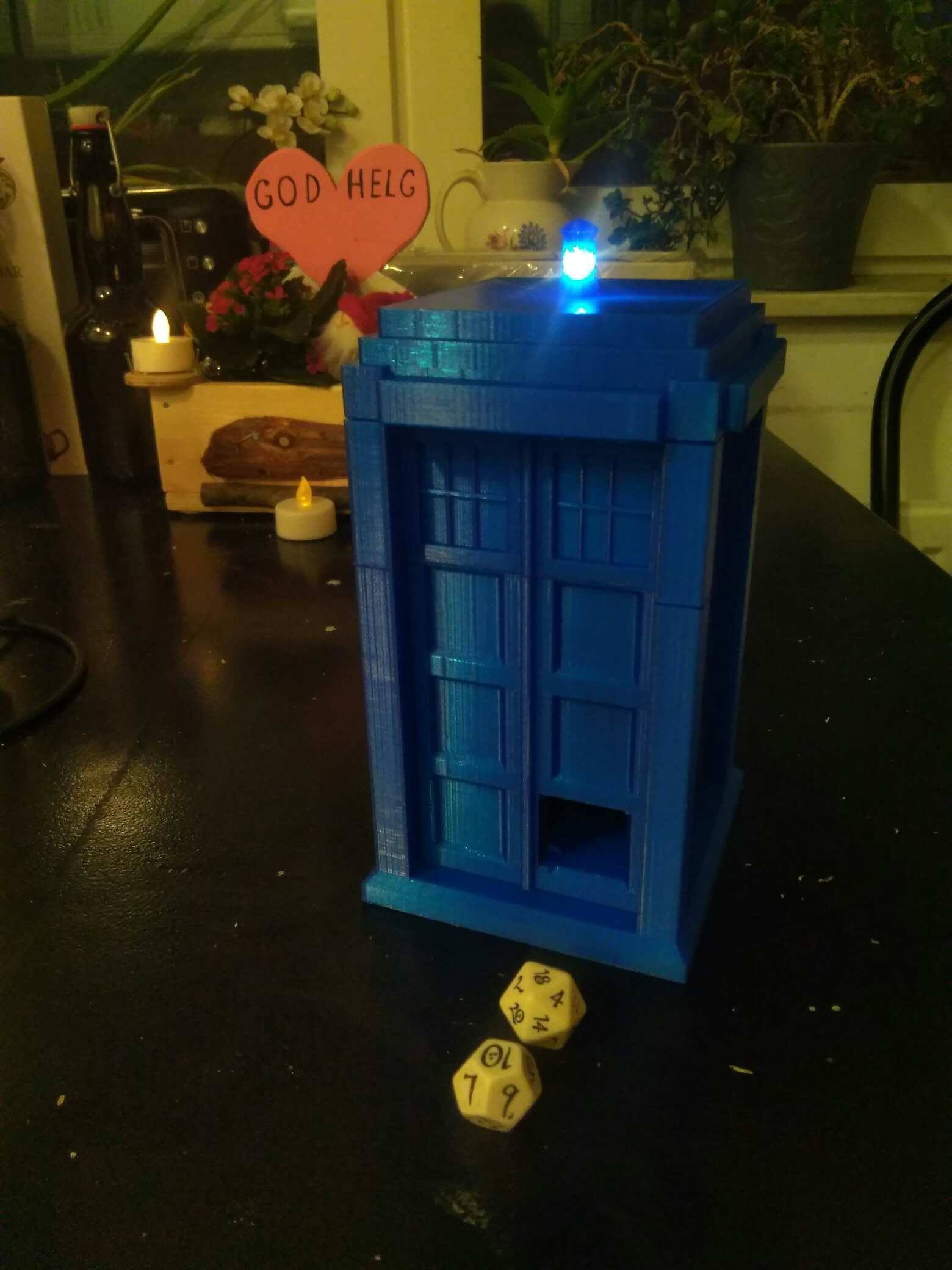 Tardis Dice Tower