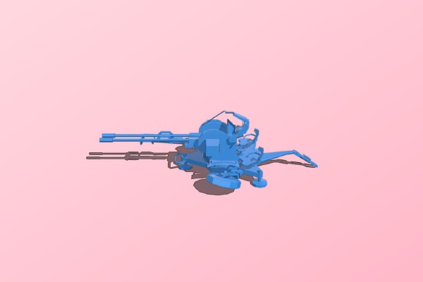 ZsU 23-2 AAG | 3d print model