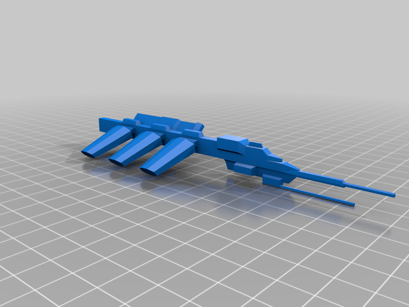 Caldari Drake (Eve Online) plus display stand