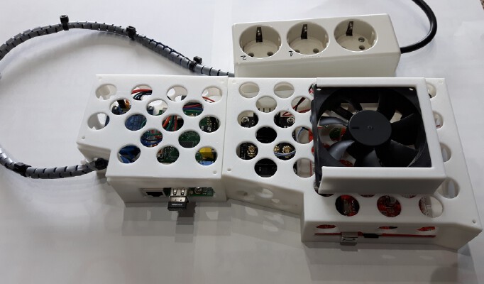 Anet A8 electronics case for Octoprint | 3d print model