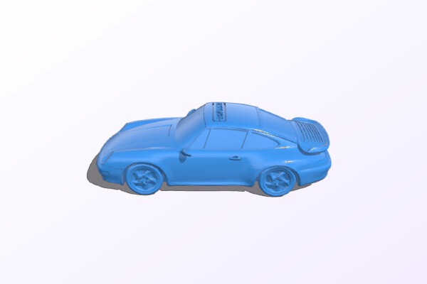 Car porsche | 3d print model