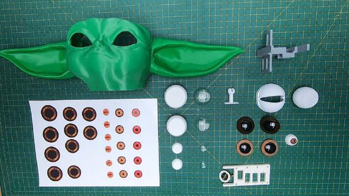 Making Eyes for puppets and animatronics | 3d print model