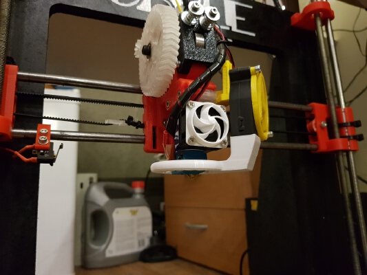 Wades L3K - Adjustable Radial Fan Mount (for Anet A8 Fan shrouds) | 3d print model