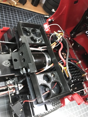 Tamiya Truck 1_14 Euro Cab Mounted Battery Box | 3d print model