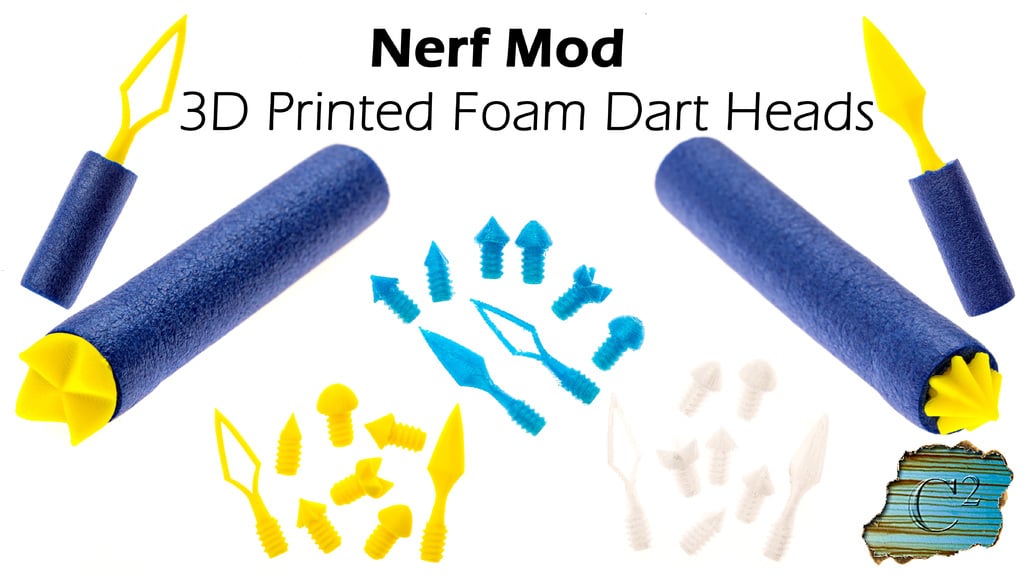 Nerf _ Foam Dart:  Alternative Tips of Doom