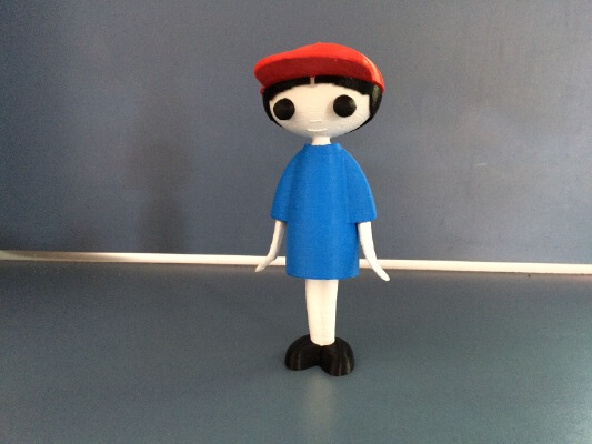 Franca, Carla's new friend! | 3d print model