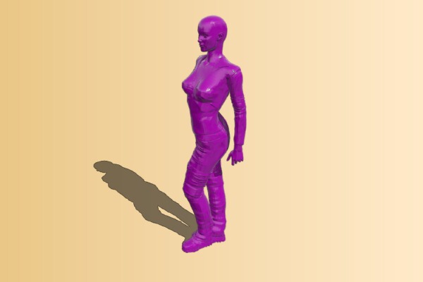 Women casual style | 3d print model