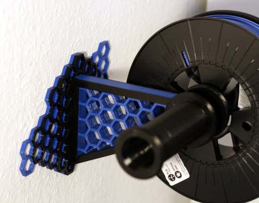 Filament Spool Wall Mount | 3d print model