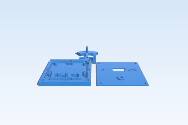 Two-way instant switch | 3d print model