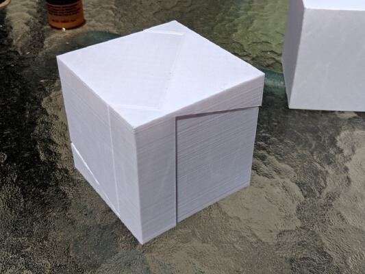 Prince Rupert's Cube visualization | 3d print model