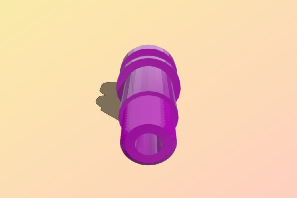 TITAN EXTRUDER ADAPTER with 1_8 thread | 3d print model
